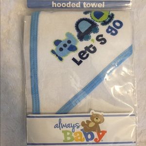 Baby hooded towel - brand new still in package!